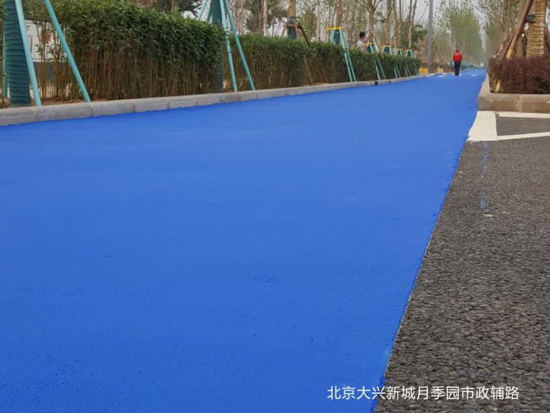 北京大兴新城月季园市政辅路