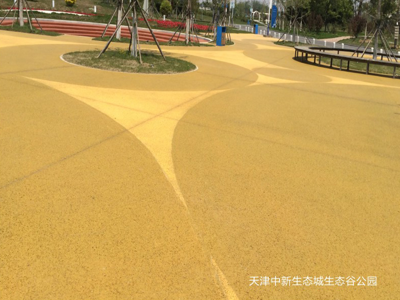天津中新生态城生态谷公园